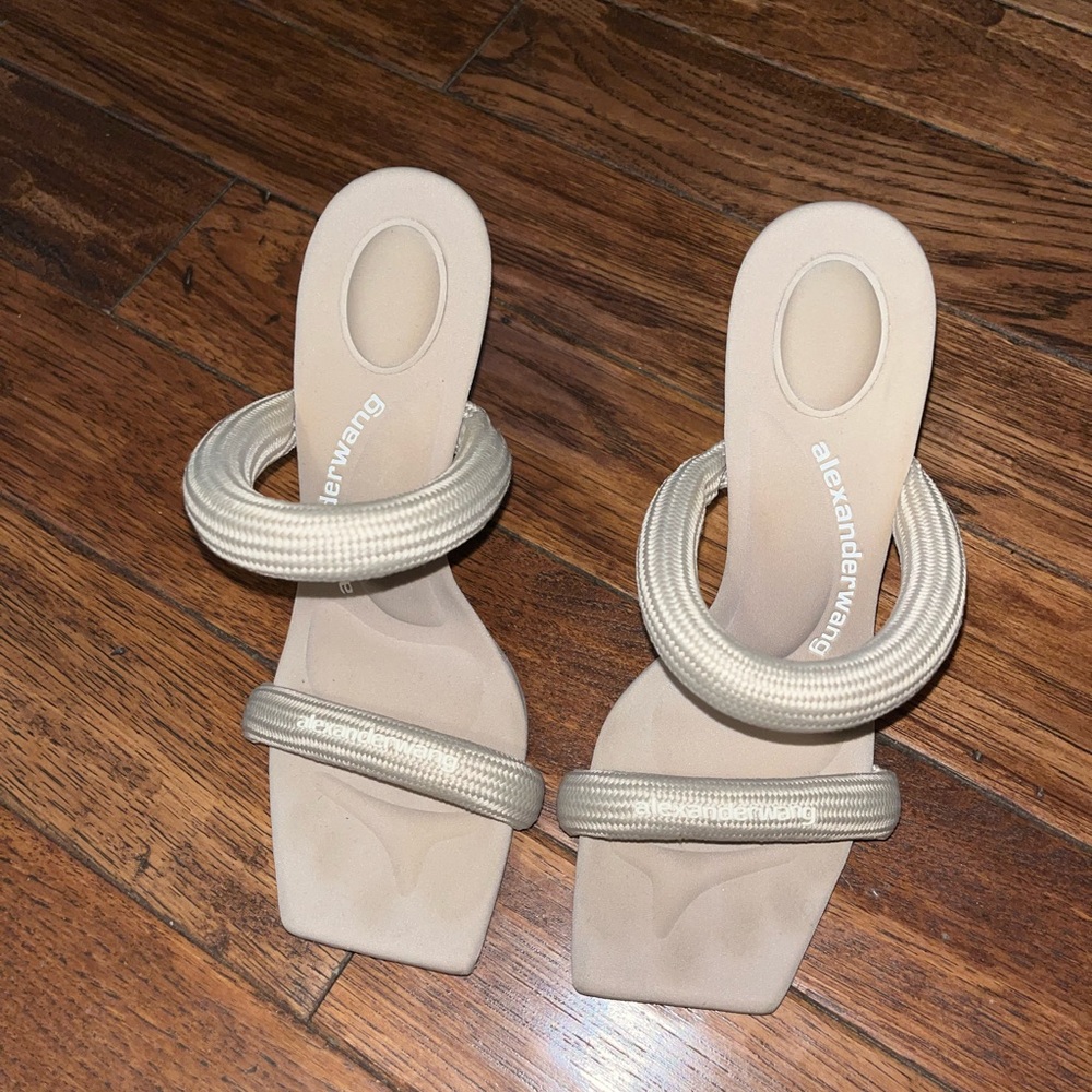 ALEXANDER WANG JULIE PADDED SLIDE SANDAL